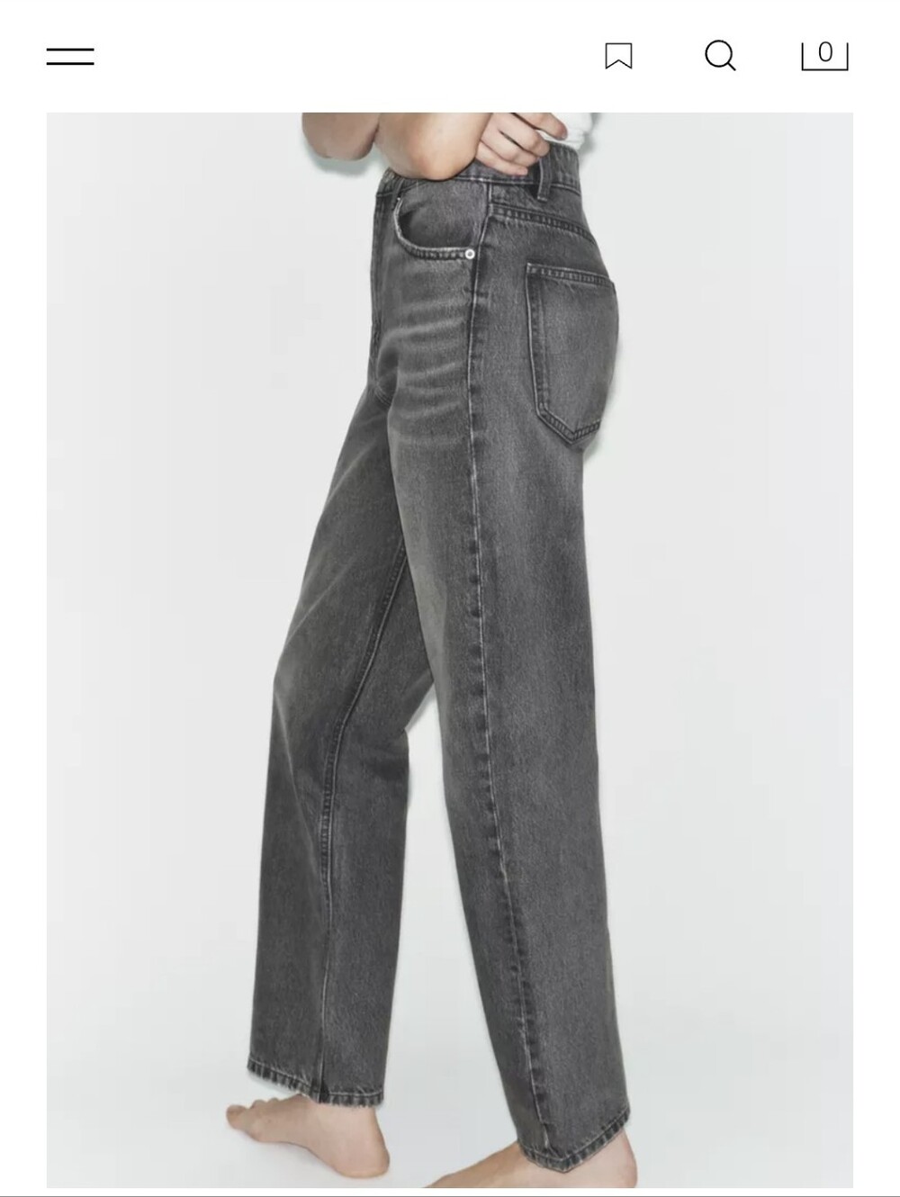 Zara Mom Jeans High Rise - Picture 2 of 13